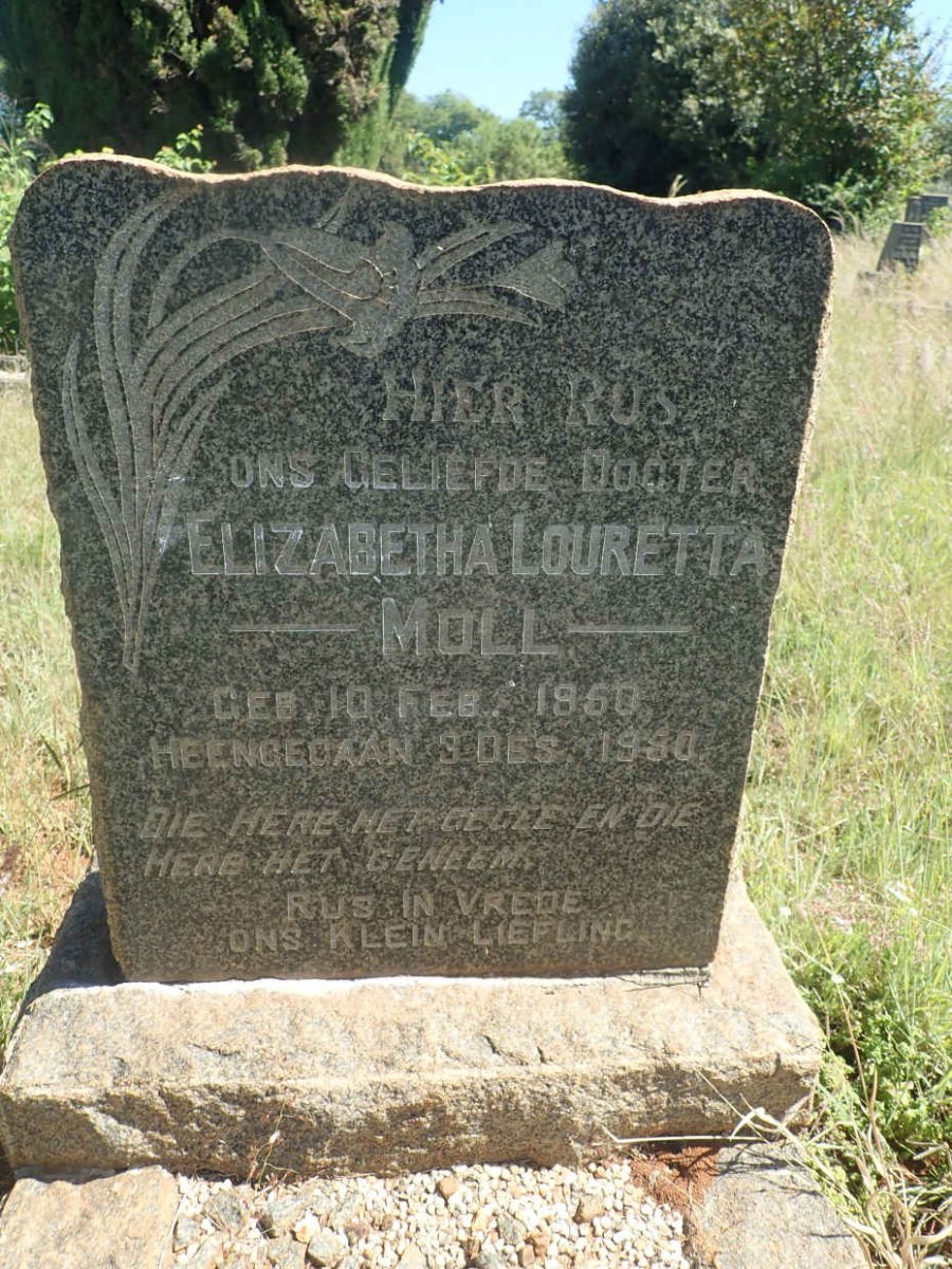 MOLL Elizabetha Louretta 1950-1950