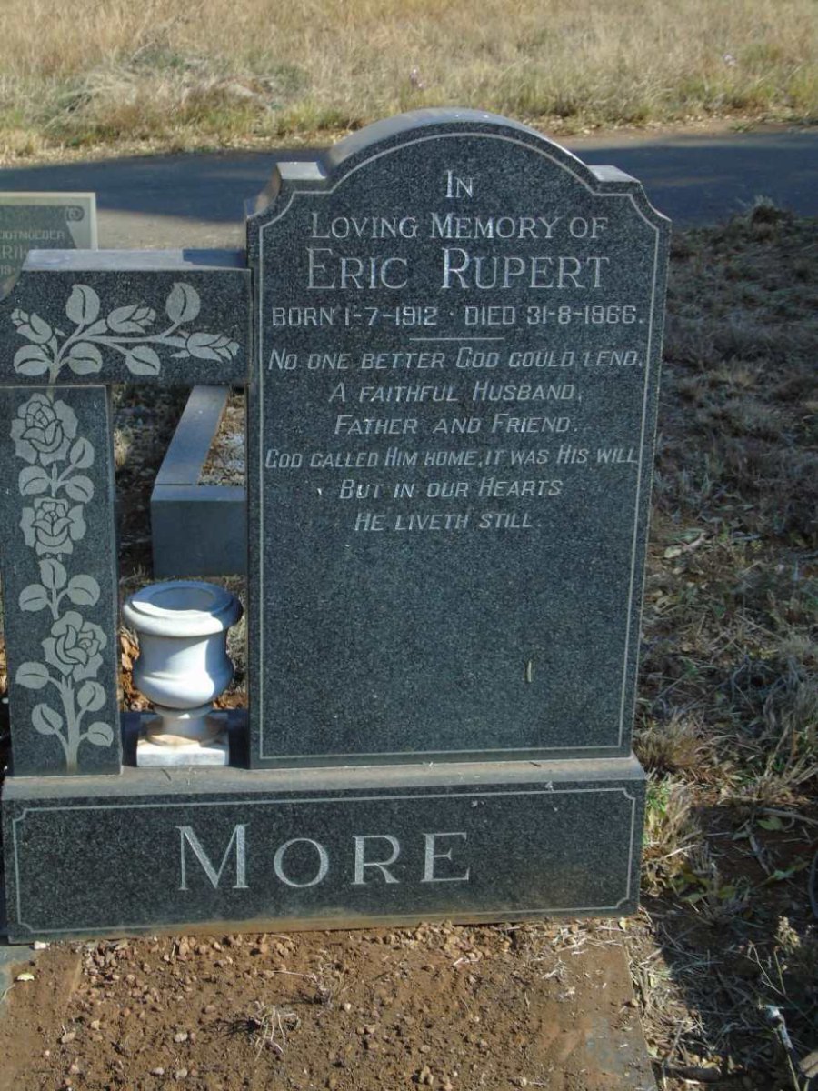 MORE Eric Rupert 1912-1966