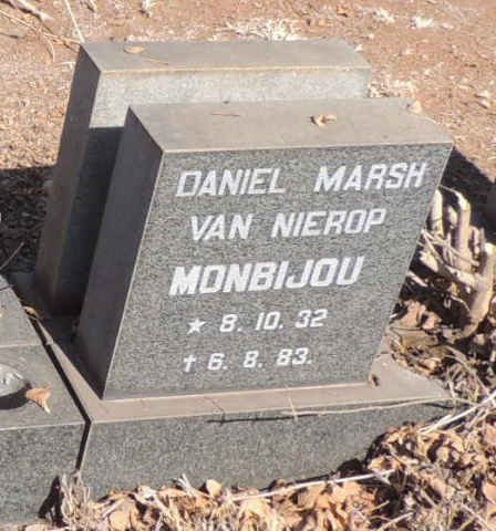 MONBIJOU Daniel Marsh van Nierop 1932-1983