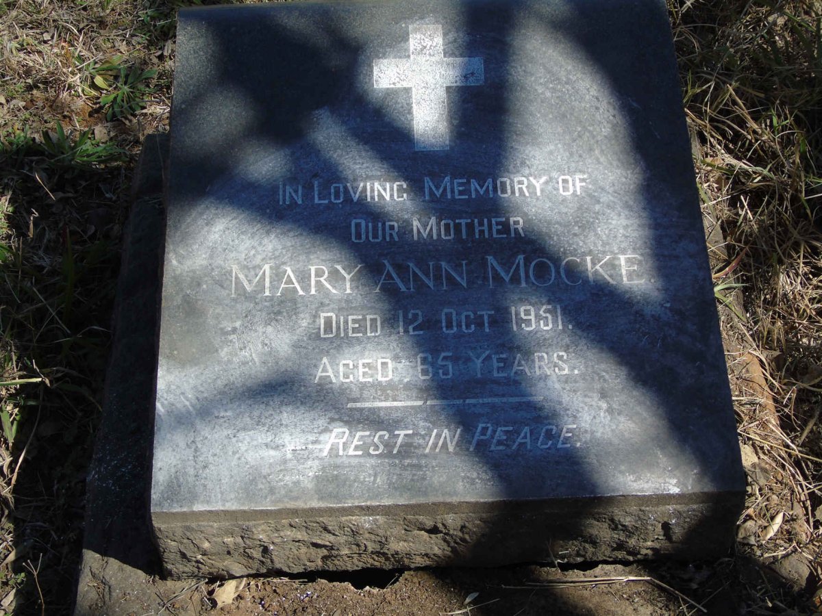 MOCKE Mary Ann -1951