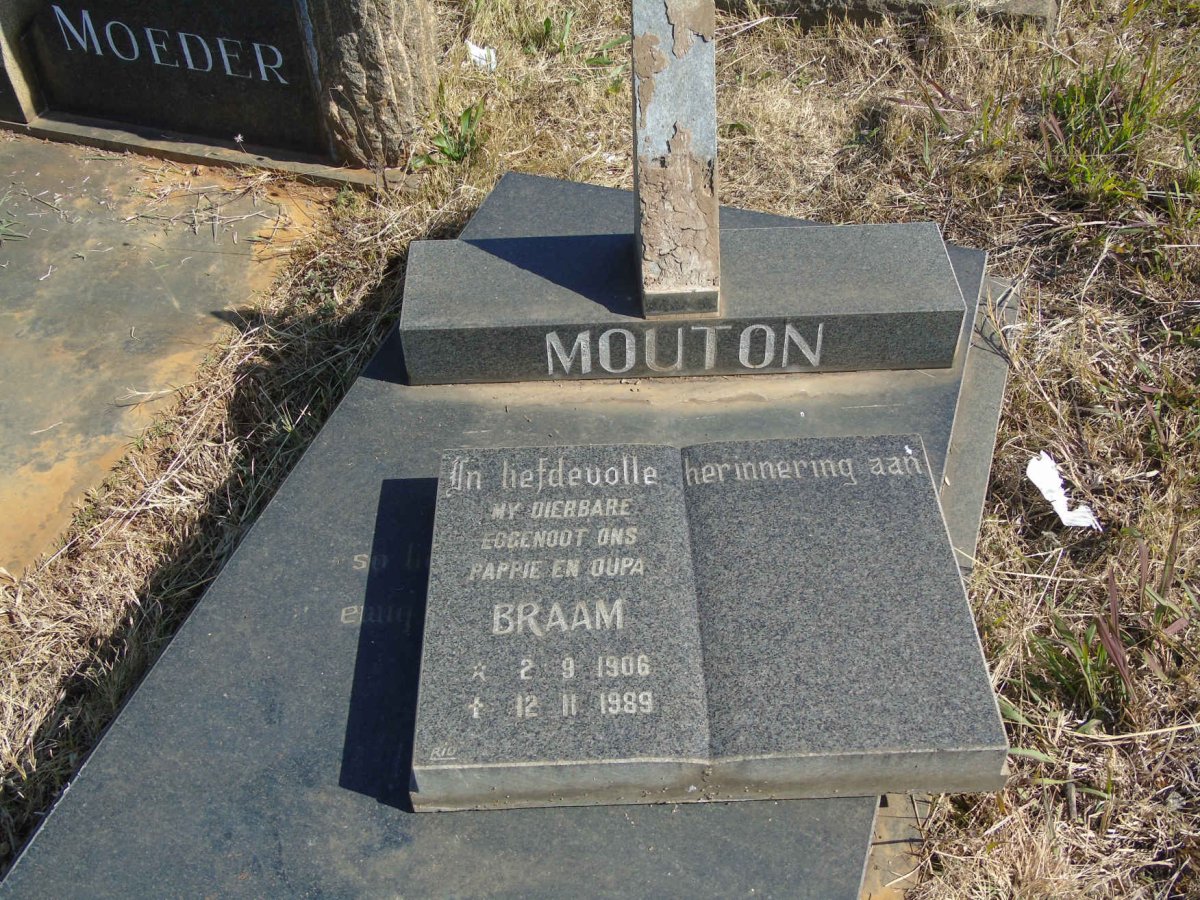 MOUTON Braam 1906-1989