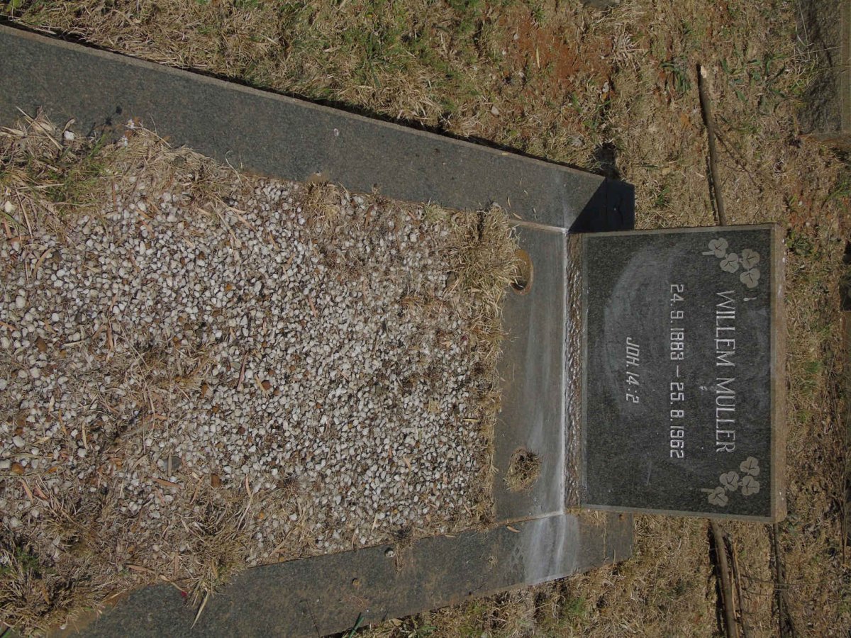 MULLER Willem 1883-1962