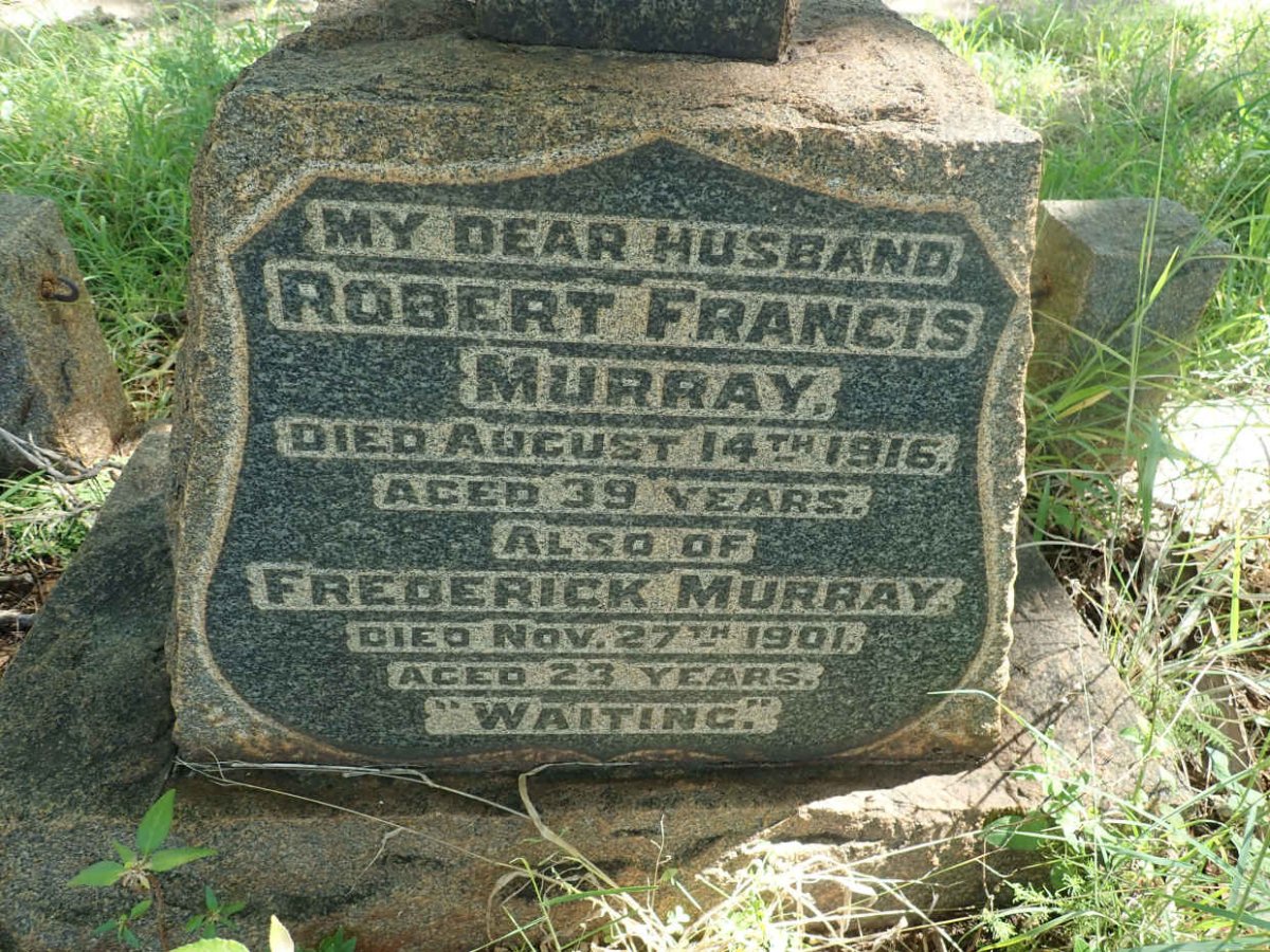 MURRAY Robert Francis -1916 :: MURRAY Frederick -1901