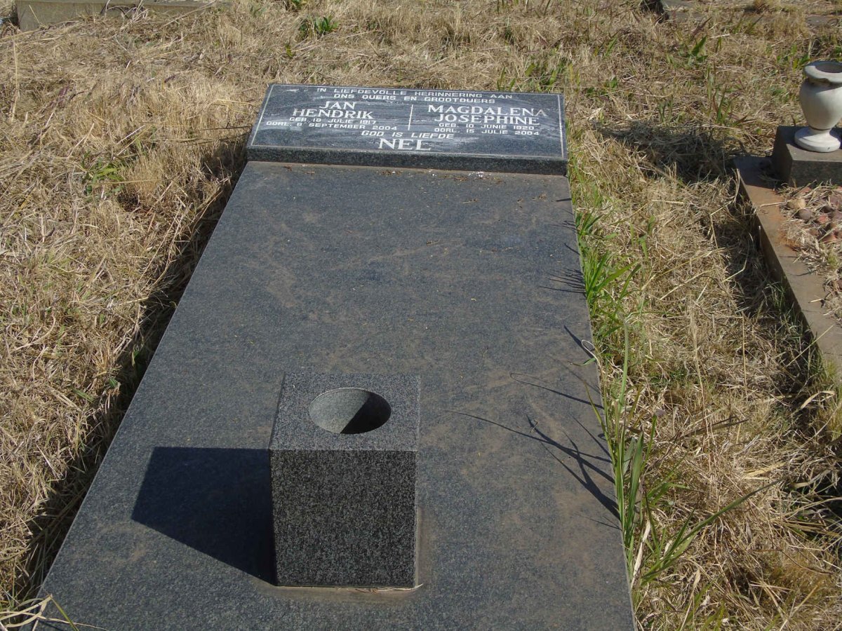 NEL Jan Hendrik 1917-2004 &amp; Magdalena Josephine 1920-2004