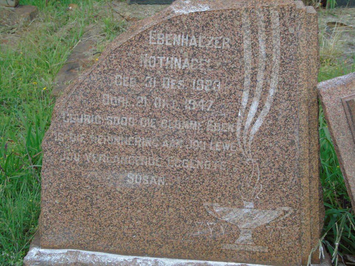 NOTHNAGEL Ebenhaezer 1923-1947