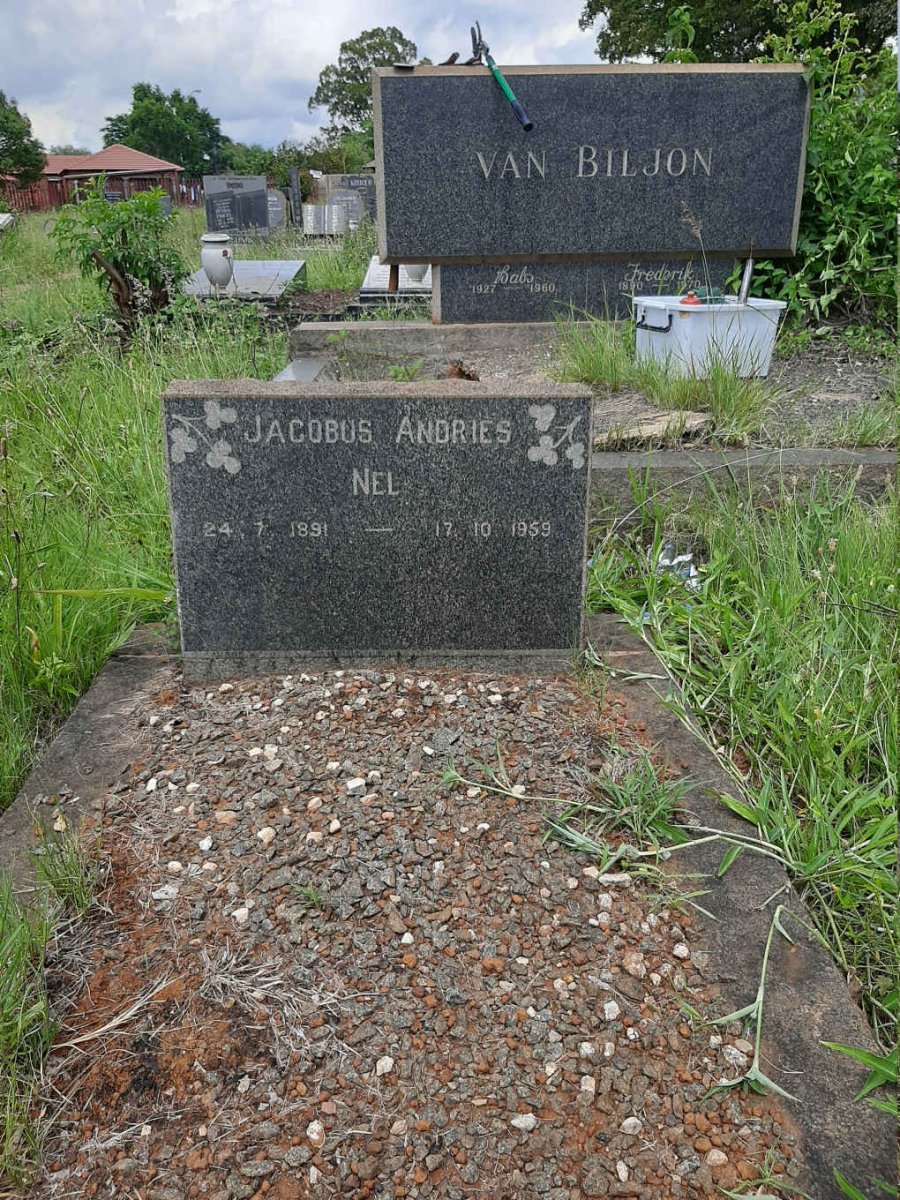 NEL Jacobus Andries 1891-1959