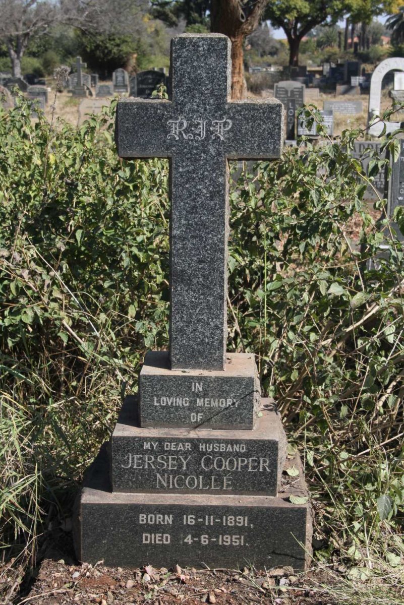 NICOLLE Jersey Cooper 1891-1951