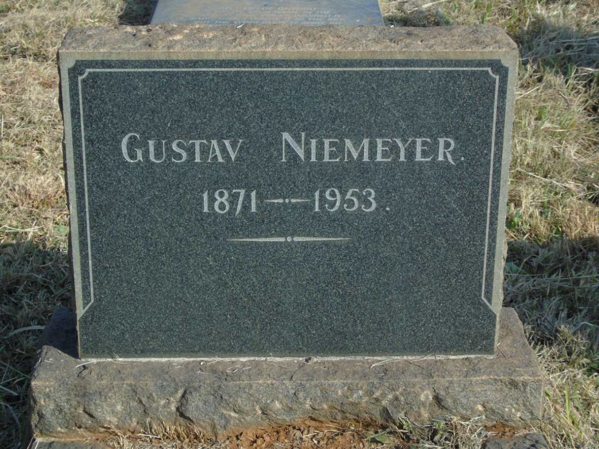 NIEMEYER Gustav 1871-1953