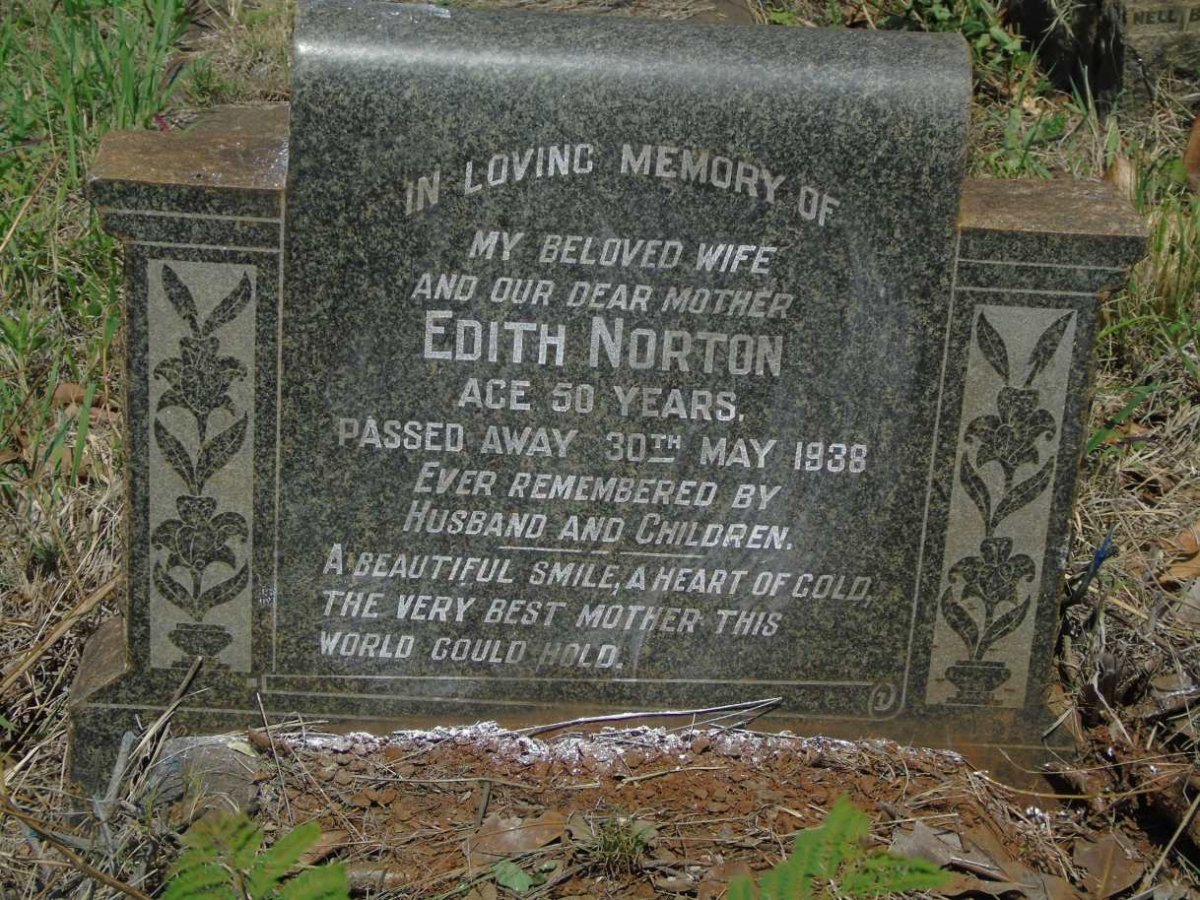 NORTON Edith -1938