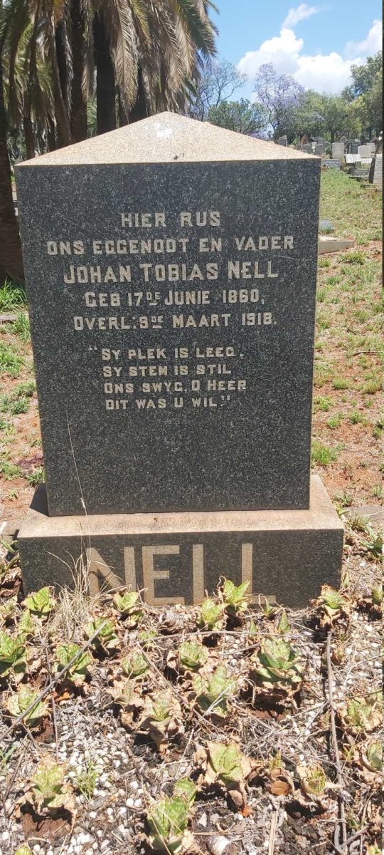NELL Johan Tobias 1860-1918