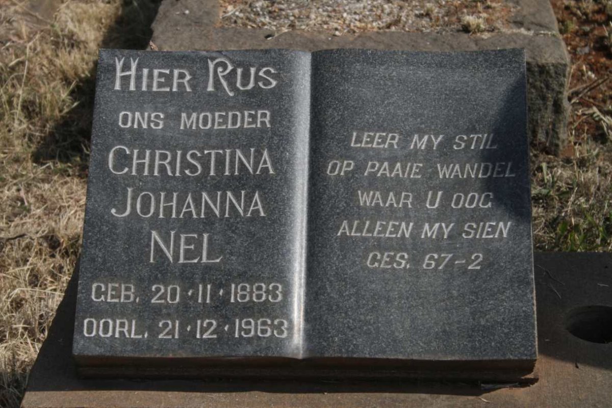 NEL Christina Johanna 1883-1963