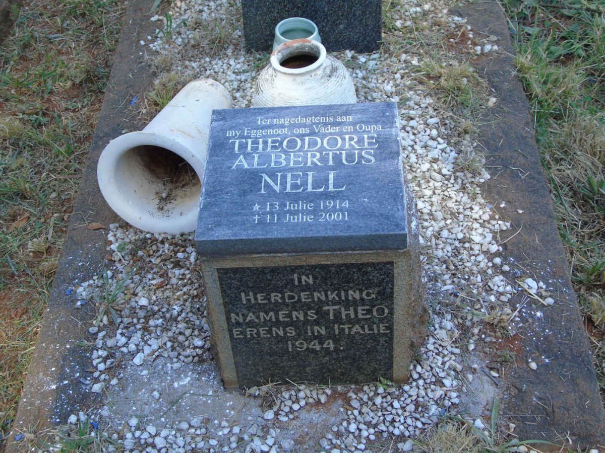 NELL Theodore Albertus 1914-2001