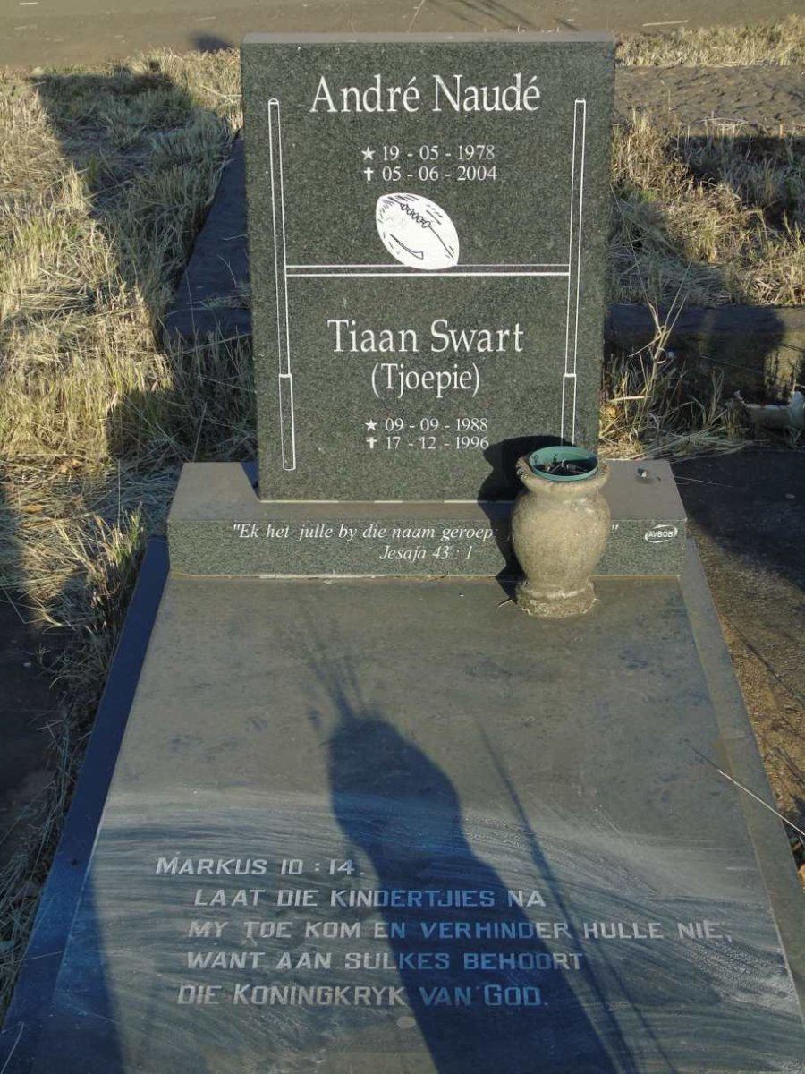 NAUDE Andre 1978-2004 :: SWART Tiaan 1988-1996