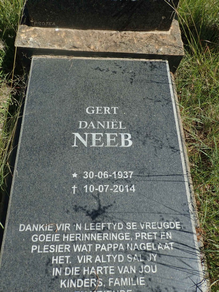NEEB Gert Daniel 1937-2014 :: NEEB Carl Albrecht 1960-1960 _2