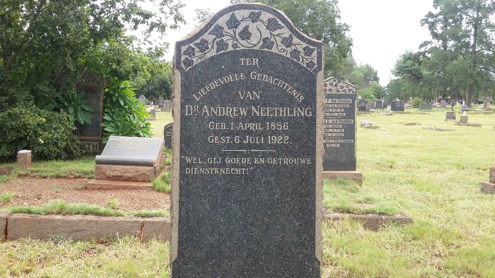 NEETHLING Andrew 1856-1922