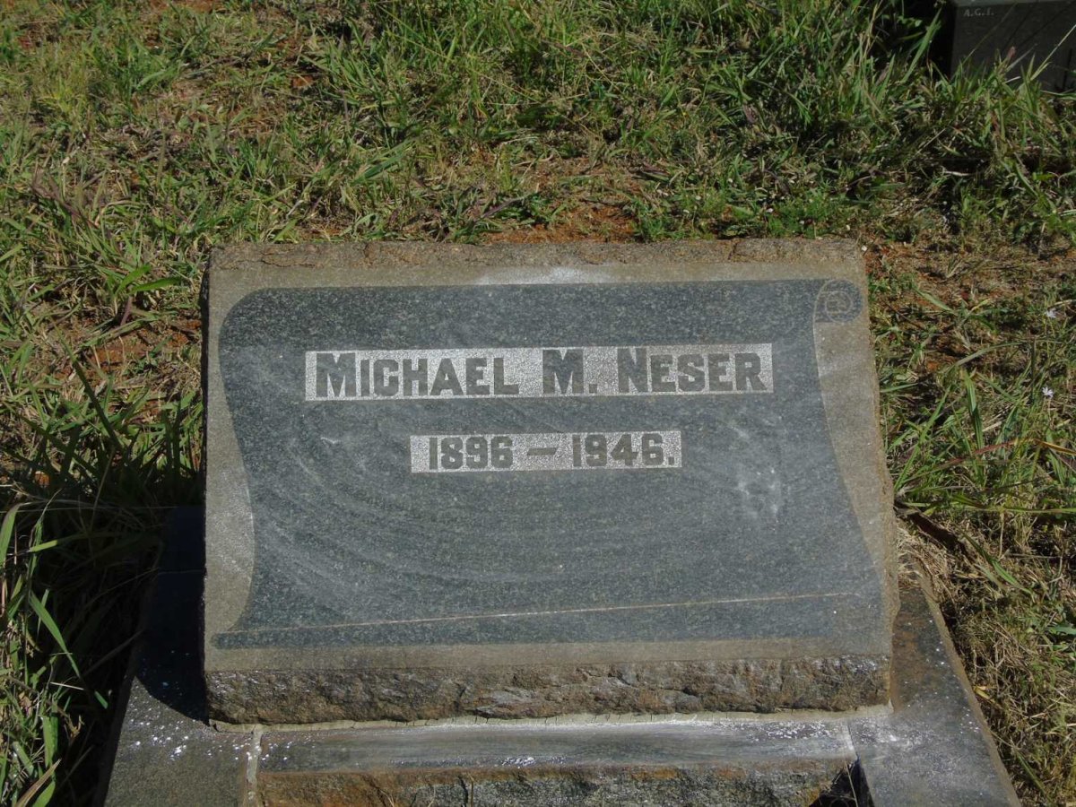 NESER Michael M. 1896-1946
