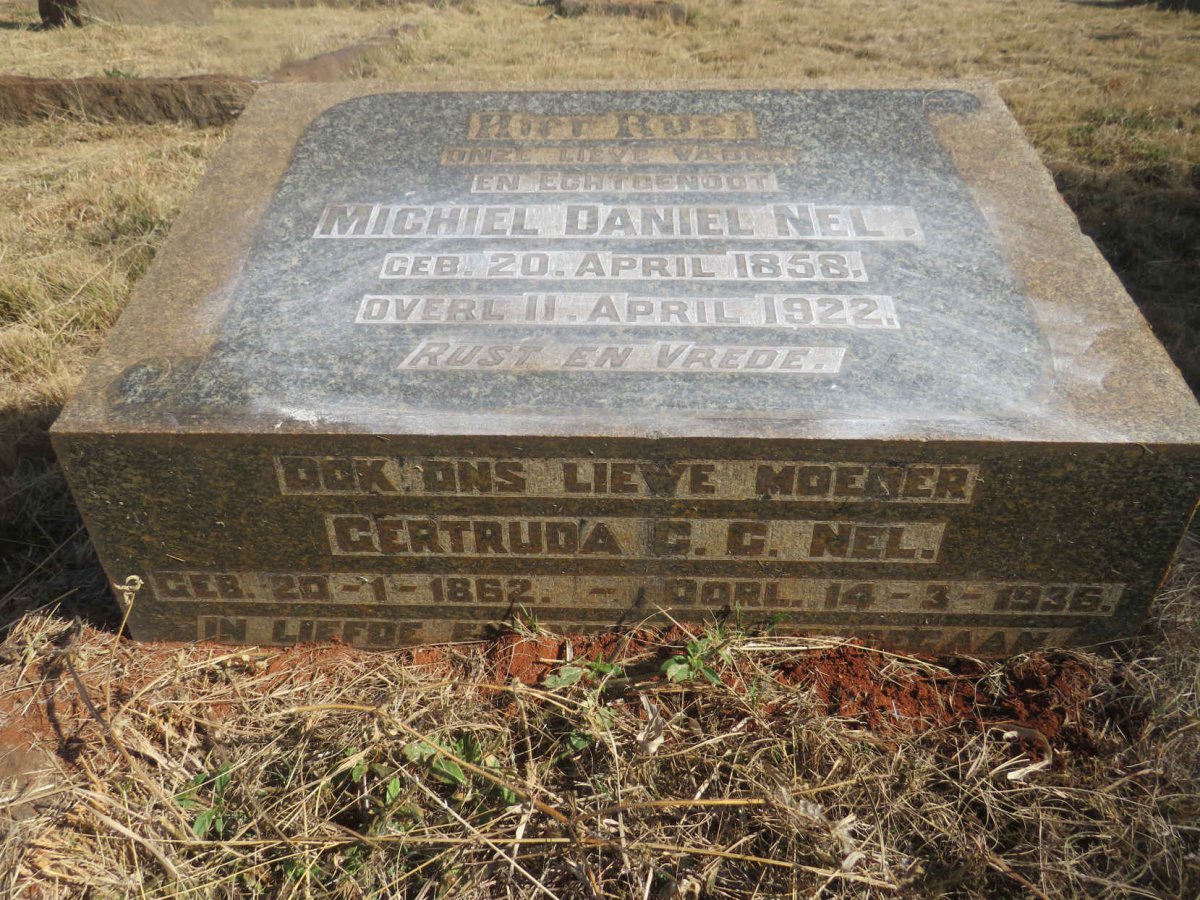 NEL Michiel Daniel 1858-1922 & Gertruida G.G. 1862-1936