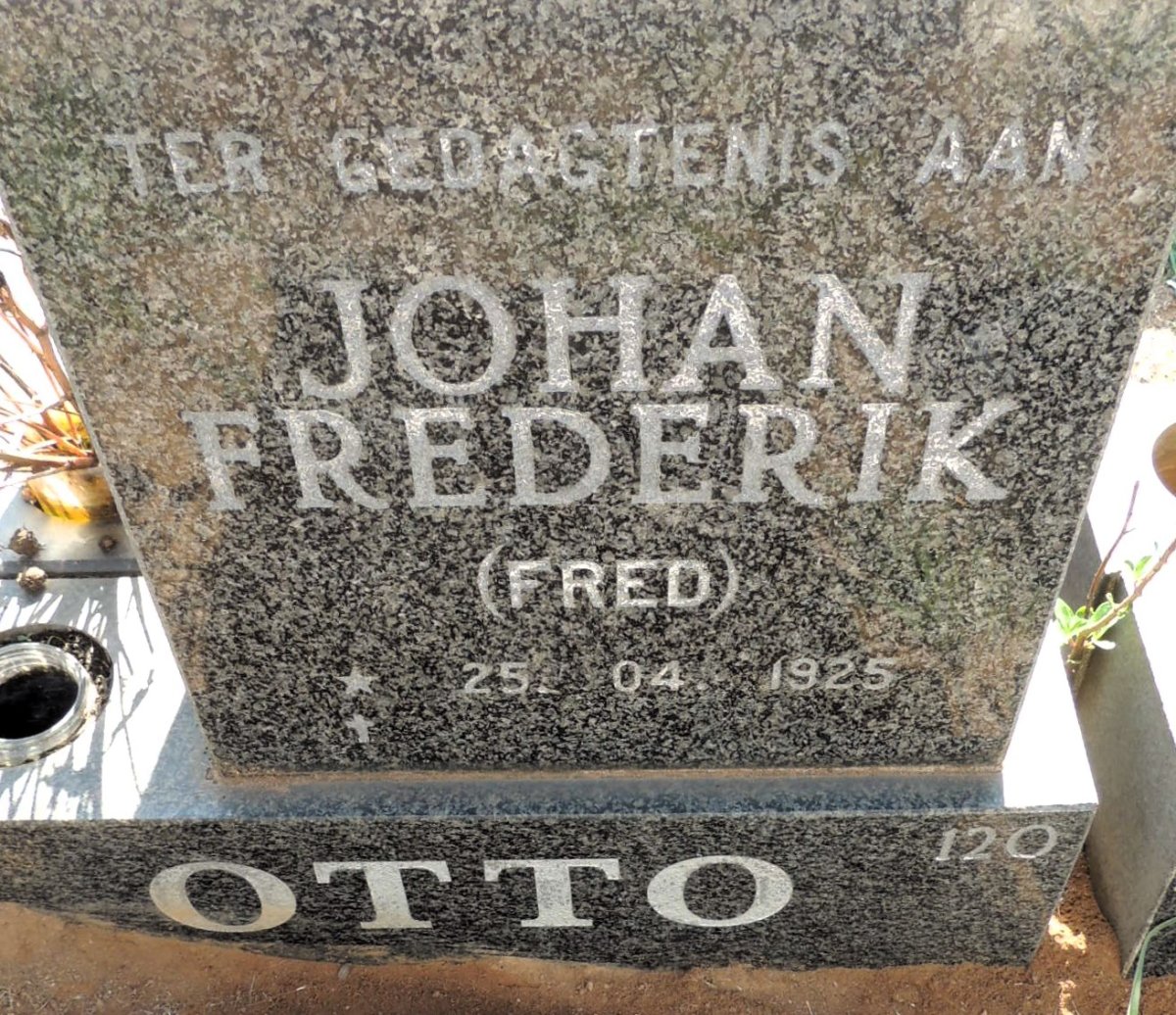 OTTO Johan Frederik 1925- 
