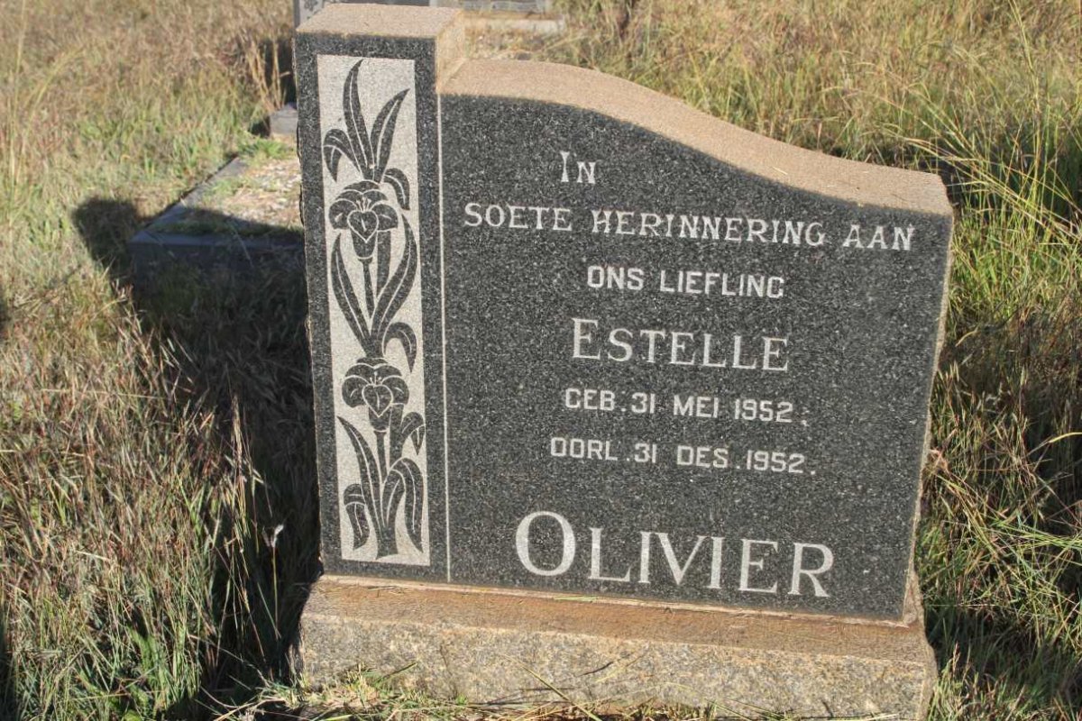 OLIVIER Estelle 1952-1952