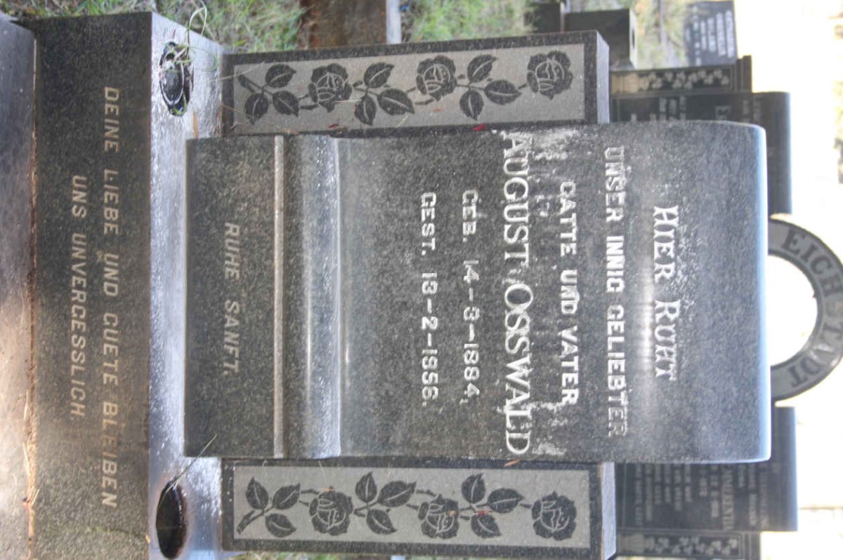 OSSWALD August 1884-1956
