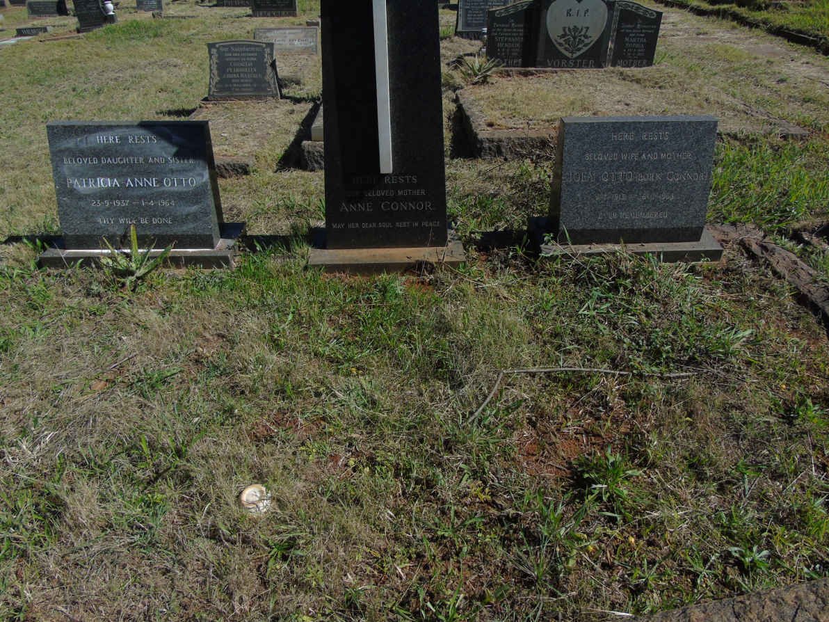 OTTO Joey nee CONNOR 1913-1963 :: OTTO Patricia Anne 1937-1964 :: CONNOR Anne