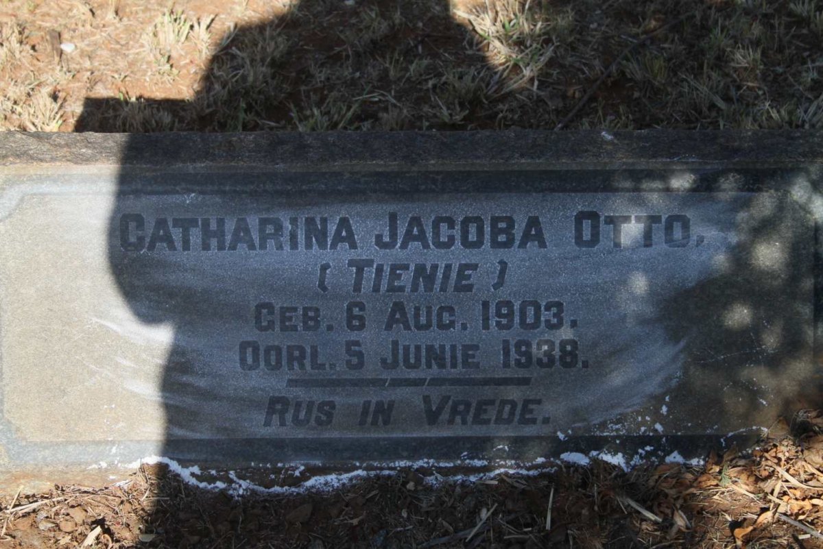 OTTO Catharina Jacoba 1903-1938