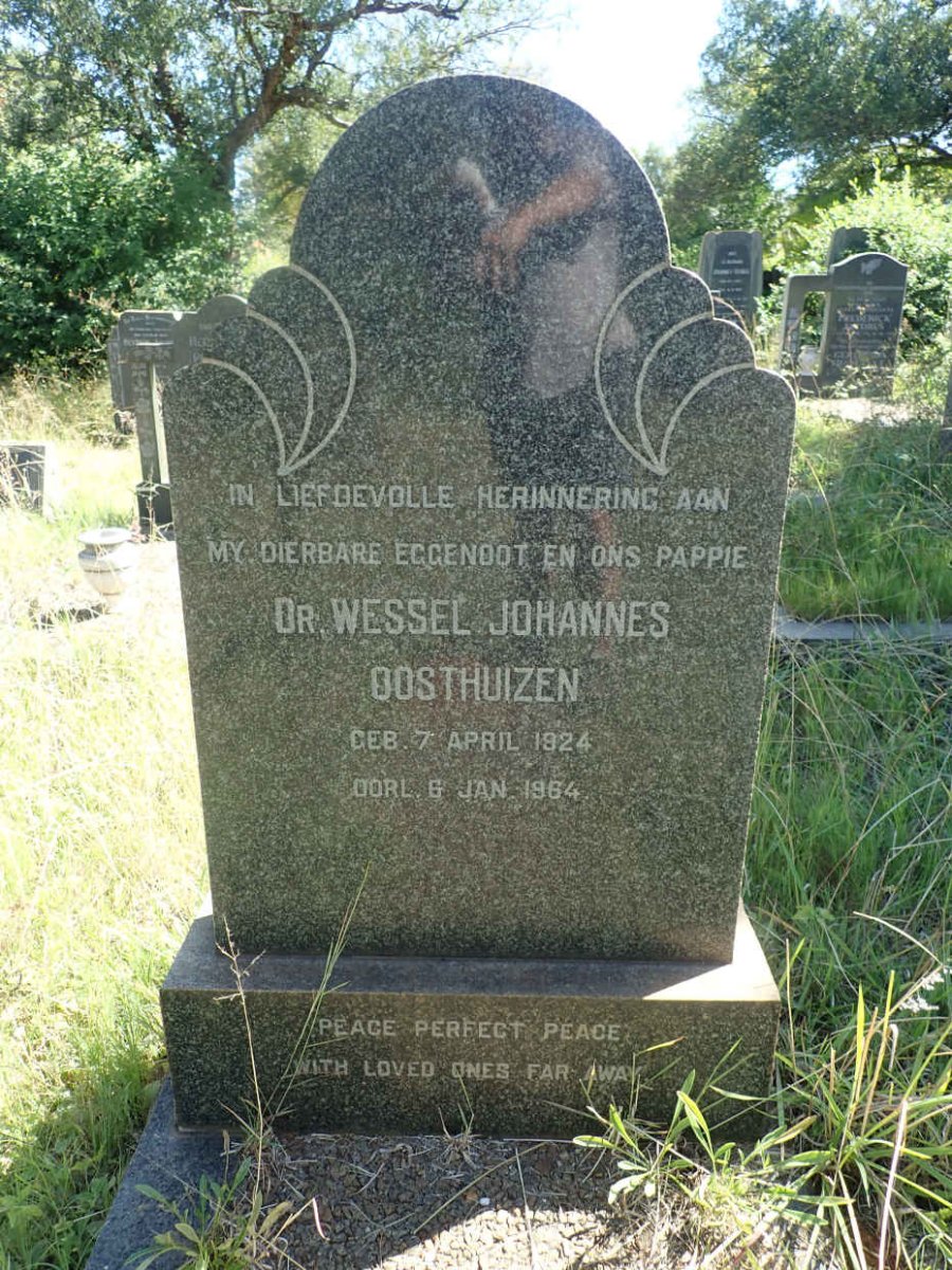 OOSTHUIZEN Wessel Johannes 1924-1964