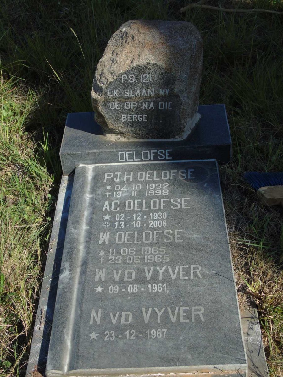 OELOFSE :: V.D. VYVER