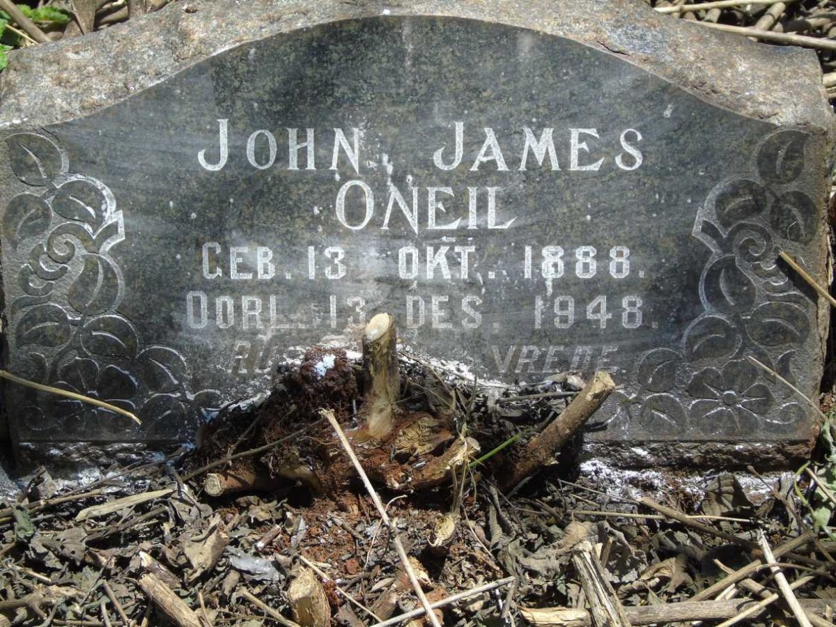 O'NEIL John James 1888-1948