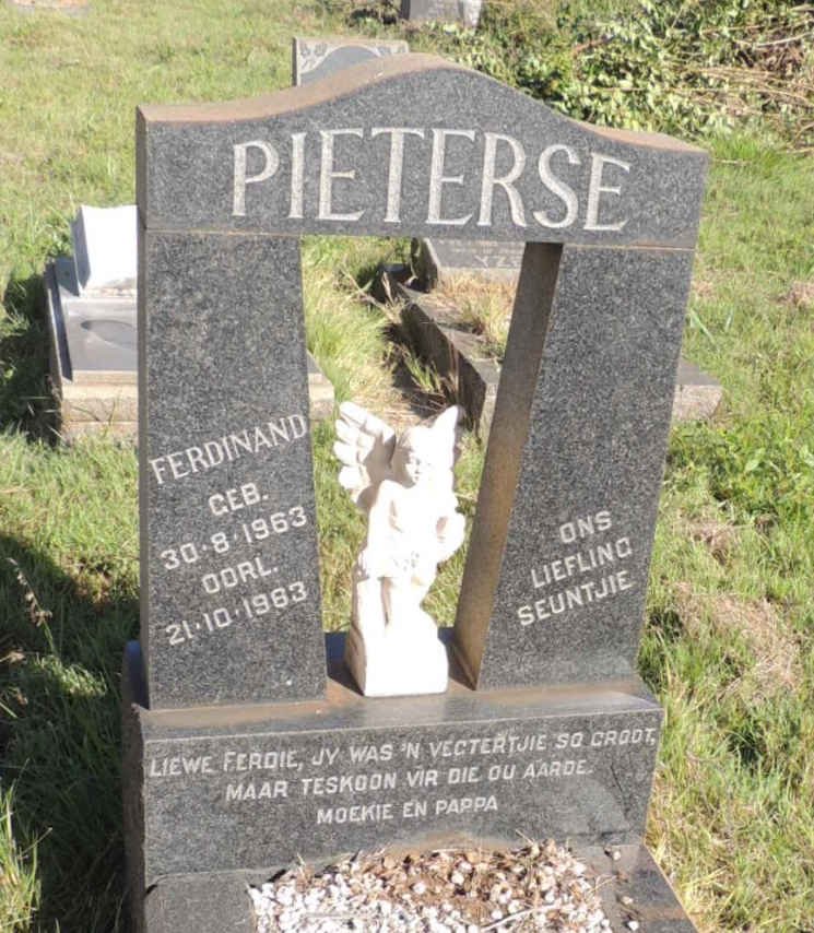 PIETERSE Ferdinand 1963-1963
