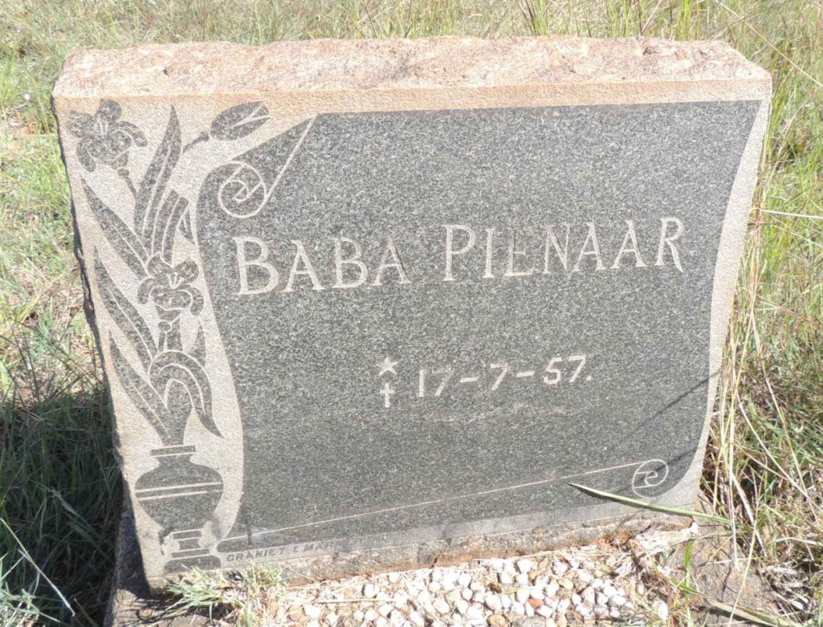 PIENAAR Baba 1957-1957