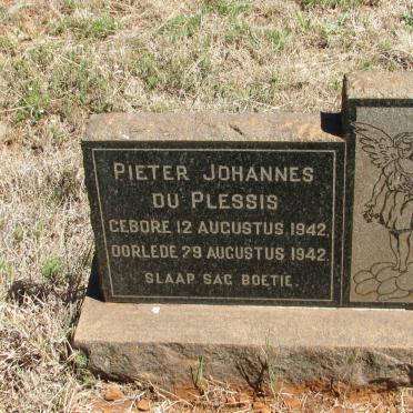 PLESSIS Pieter Johannes, du 1942-1942