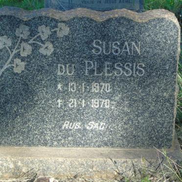 PLESSIS Susan, du 1970-1970