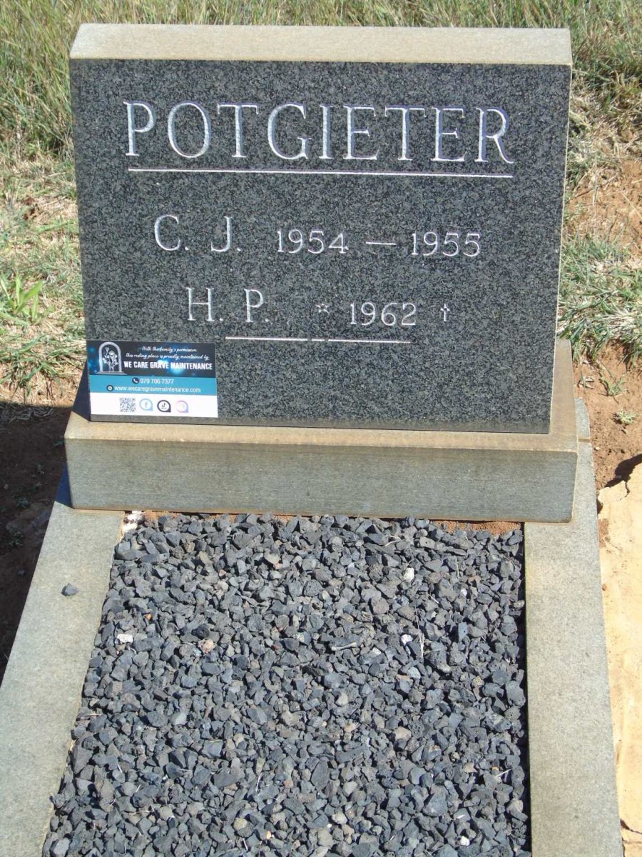 POTGIETER C.J. 1954-1955 :: POTGIETER H.P. 1962-1962