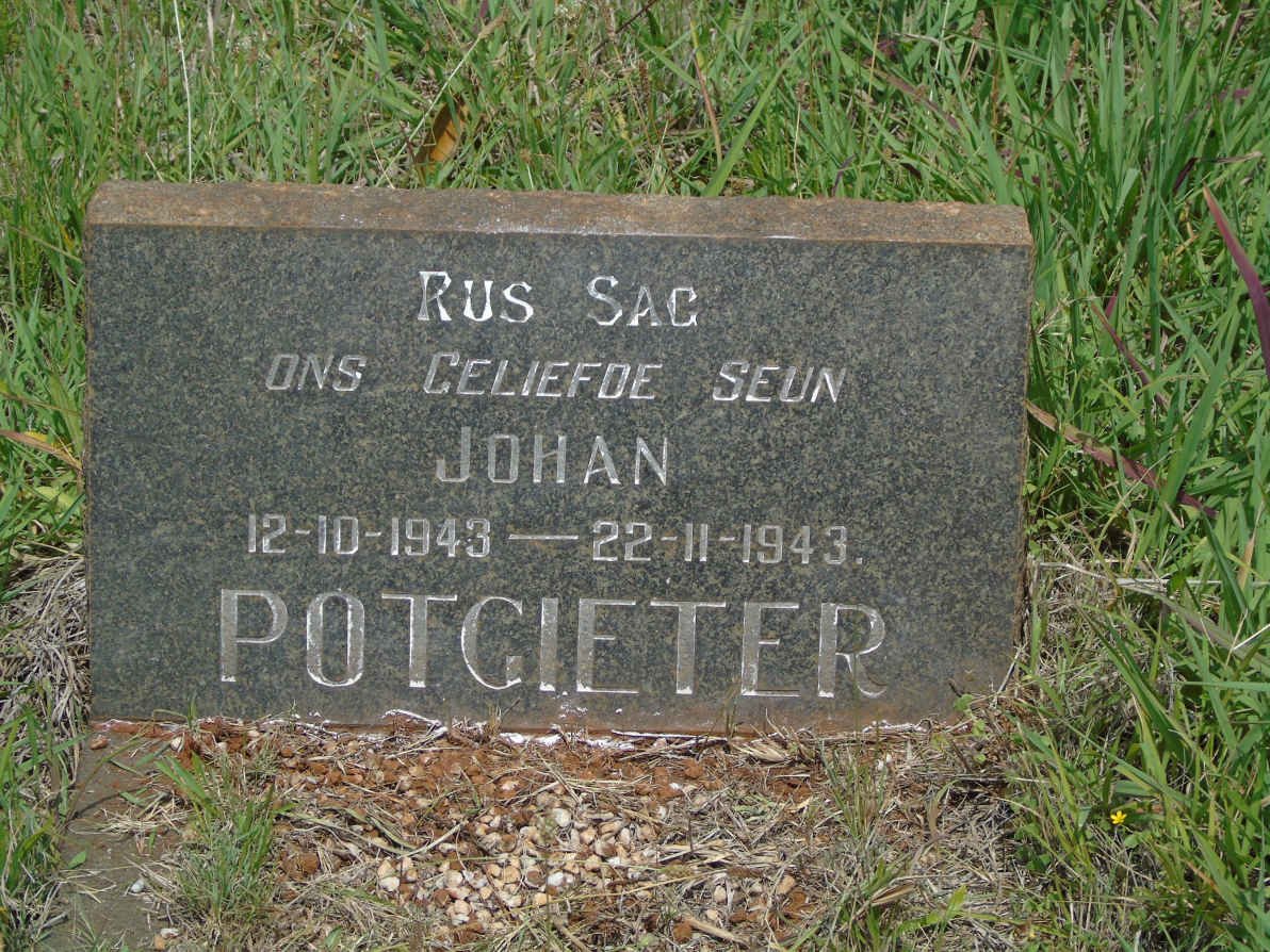 POTGIETER Johan 1943-1943