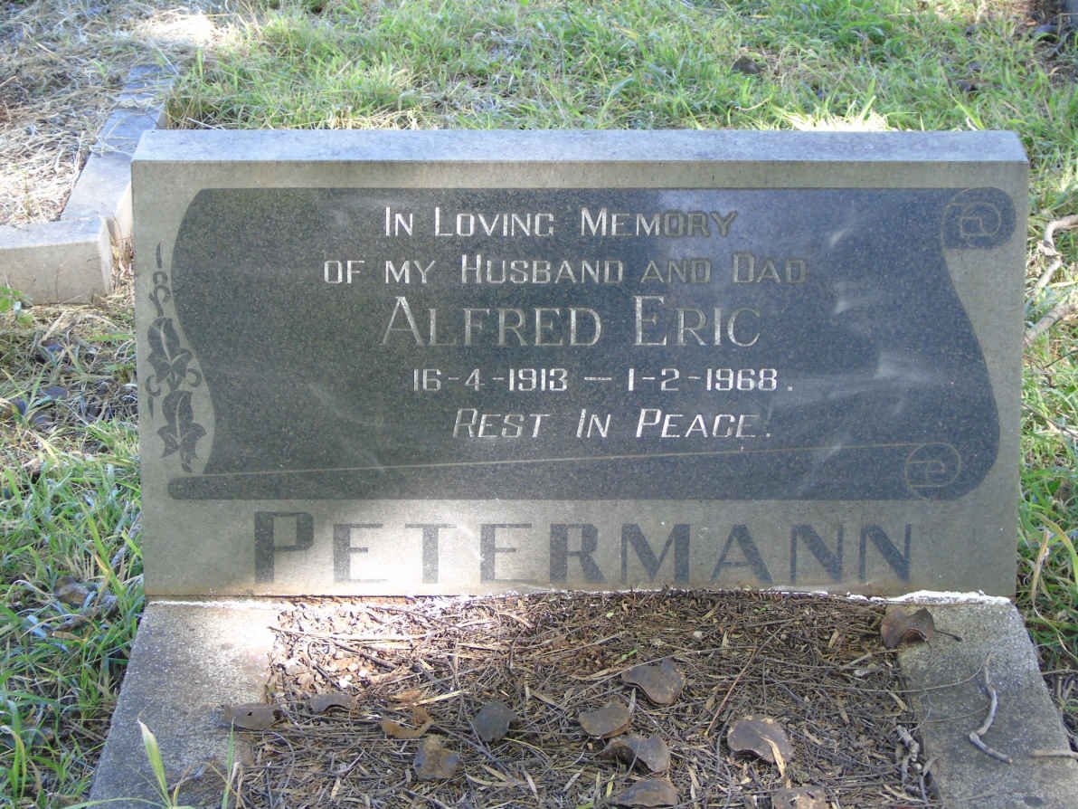 PETERMANN Alfred Eric 1913-1968
