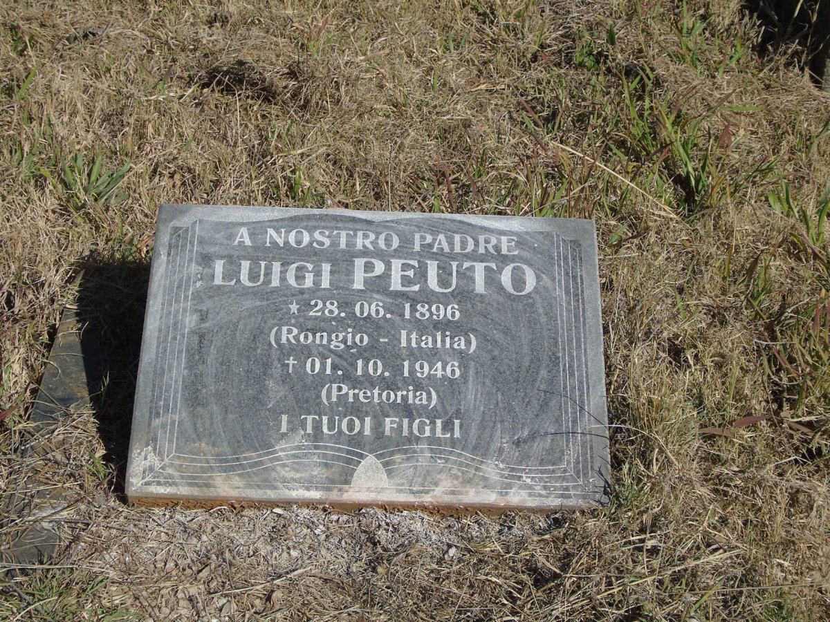 PEUTO Luigi 1896-1946