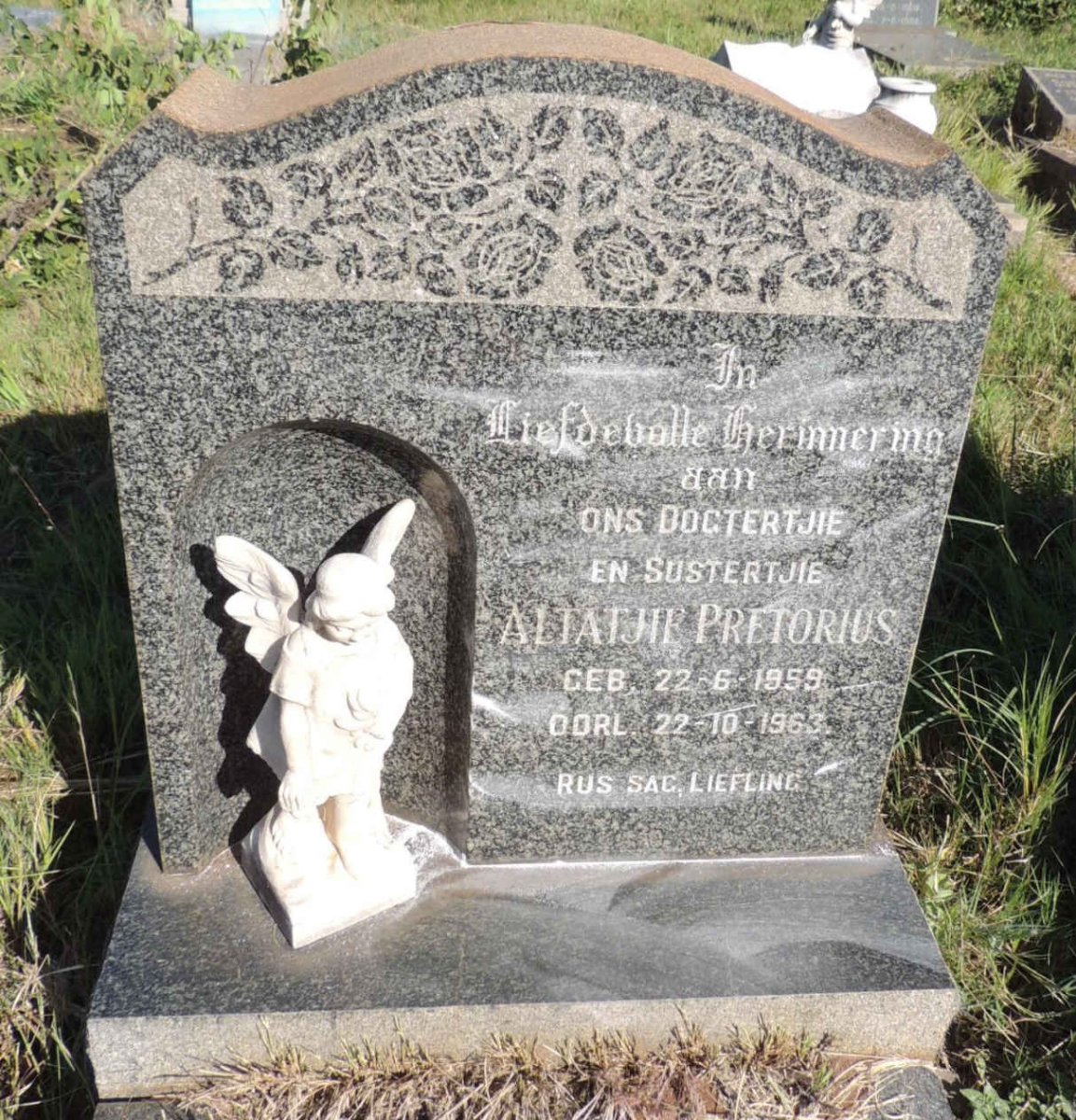 PRETORIUS Altatjie 1959-1963