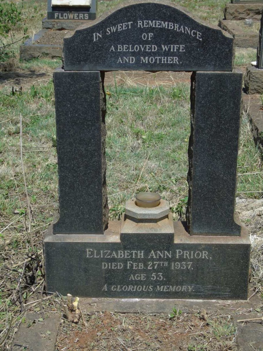 PRIOR Elizabeth Ann -1937