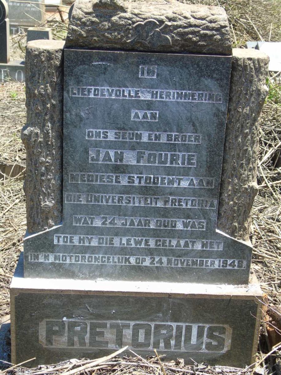 PRETORIUS Jan Fourie -1948