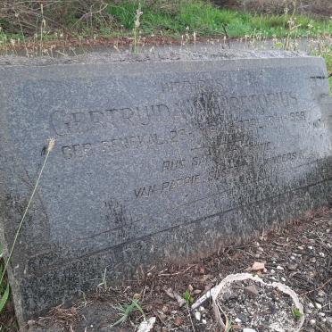 PRETORIUS Gertruida nee SENEKAL 1914-1958
