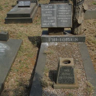 PRETORIUS Johannes Mathys 1897-1963