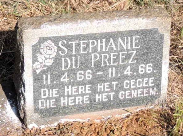 PREEZ Stephanie, du 1966-1966
