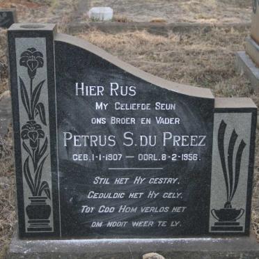 PREEZ Petrus S., du 1907-1956