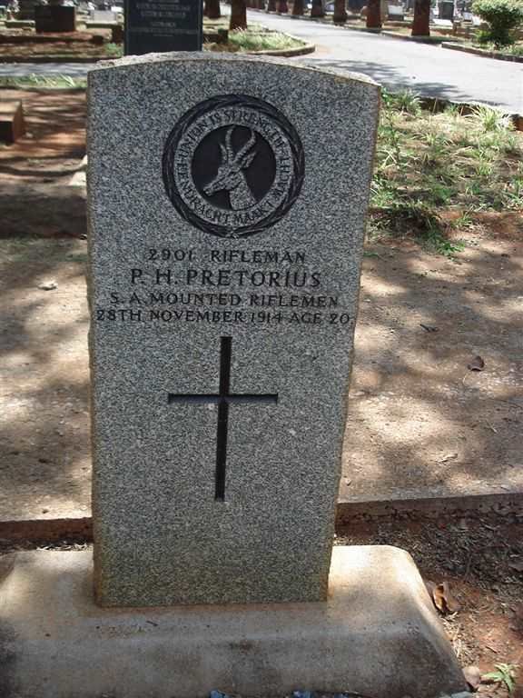 PRETORIUS P.H. -1914