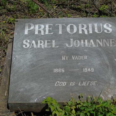 PRETORIUS Sarel Johannes 1865-1949