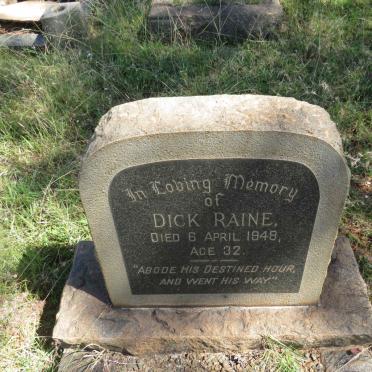 RAINE Dick -1948