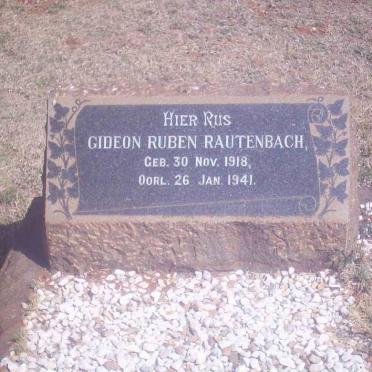 RAUTENBACH Gideon Ruben 1918-1941