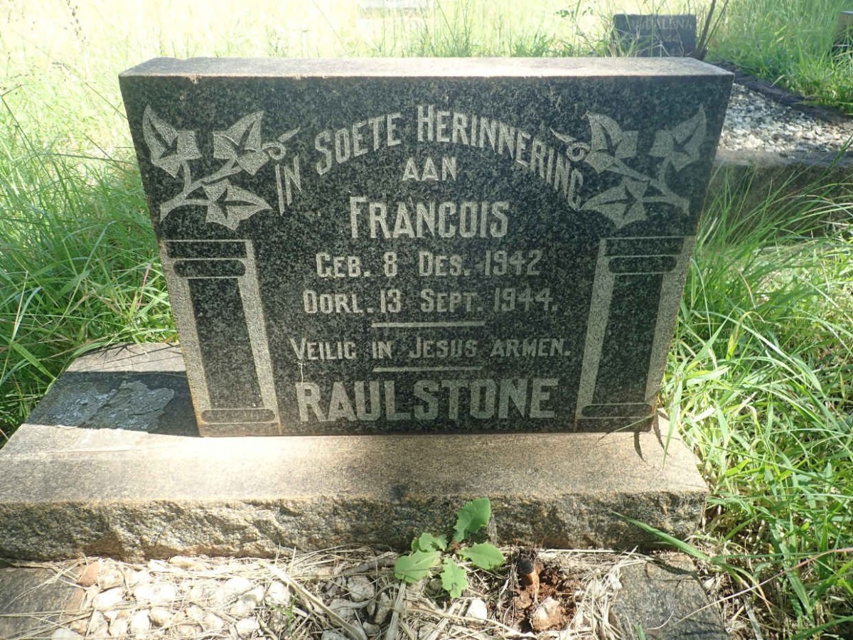 RAULSTONE Francois 1942-1944