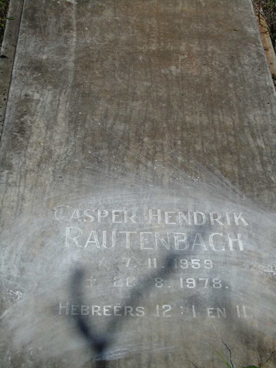 RAUTENBACH Casper Hendrik 1959-1978
